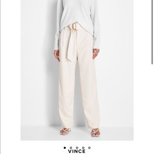 Vince NWT, size 4, belted trousers.